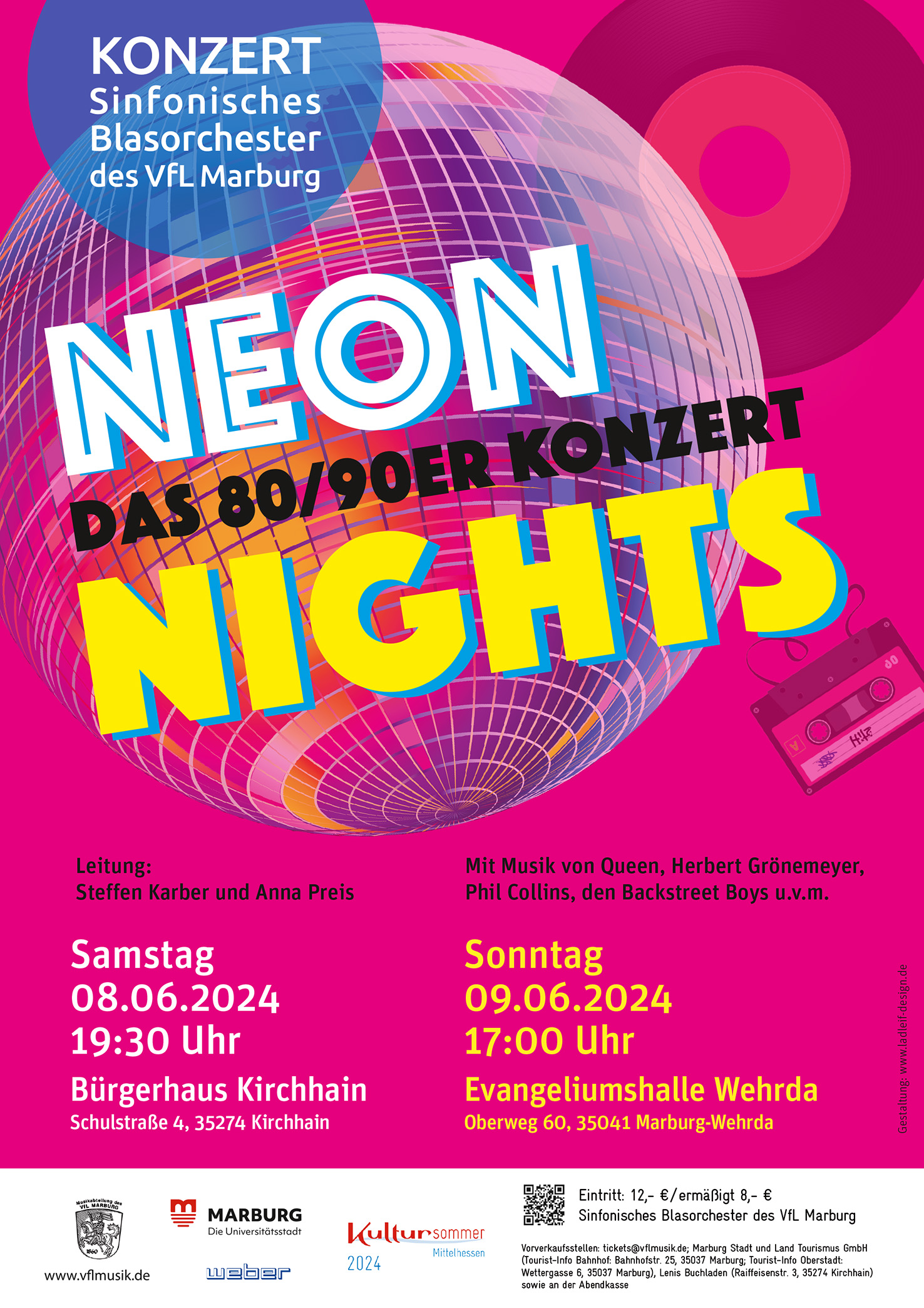 Neon Nights“ - Hits der 80er und 90er in ungewohntem Gewand